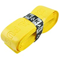 Karakal Super PU Replacement Grips - Tennis - Squash - Badminton (2 x Yellow) by Karakal